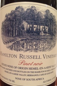 Hamilton Russell Vineyards Pinot