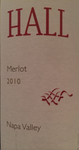 Hall 2010 Merlot