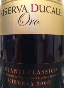 Ruffino Riserva Ducale 2008 Oro