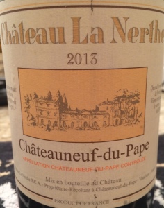 Ch La Nerthe 2013 Chateauneuf Blanc