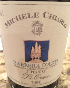 Michele Chiarlo 2011 Barbera