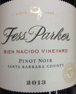 FessParker 2013 Pinot BienNacido