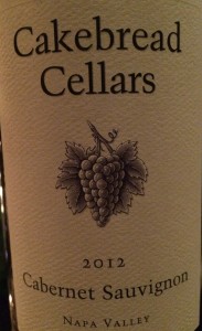 Cakebread 2012 Cab