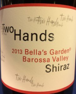 TwoHands 2013 Bella Garden Shiraz