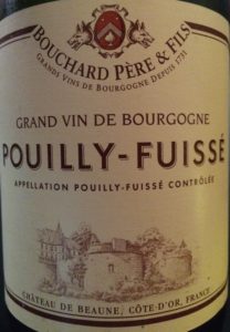 Bouchard Pouilly 2012