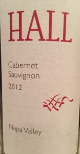 Hall 2012 Cabernet