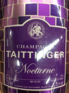 Taittinger Nocturne NV Disco