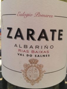 Zarate 2015 Albarino