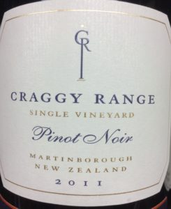 Craggy Range 2011 Pinot