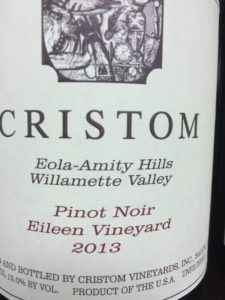 Cristom Eileen Pinot 2013